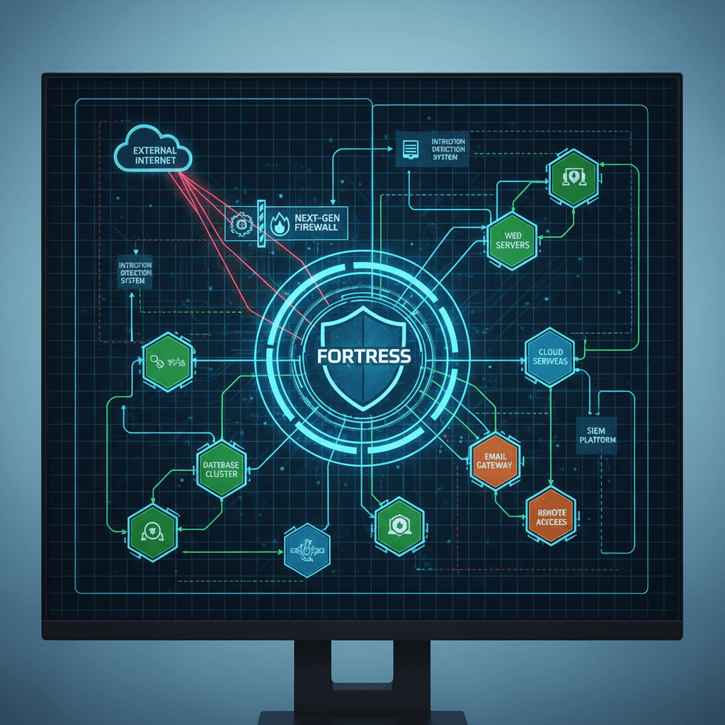 Network security architecture and connected systems for manufacturing operations
