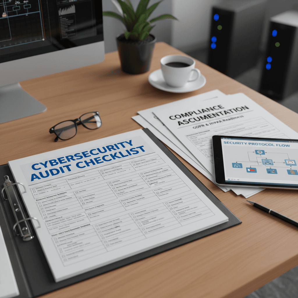 CMMC compliance audit checklist and gap assessment documentation